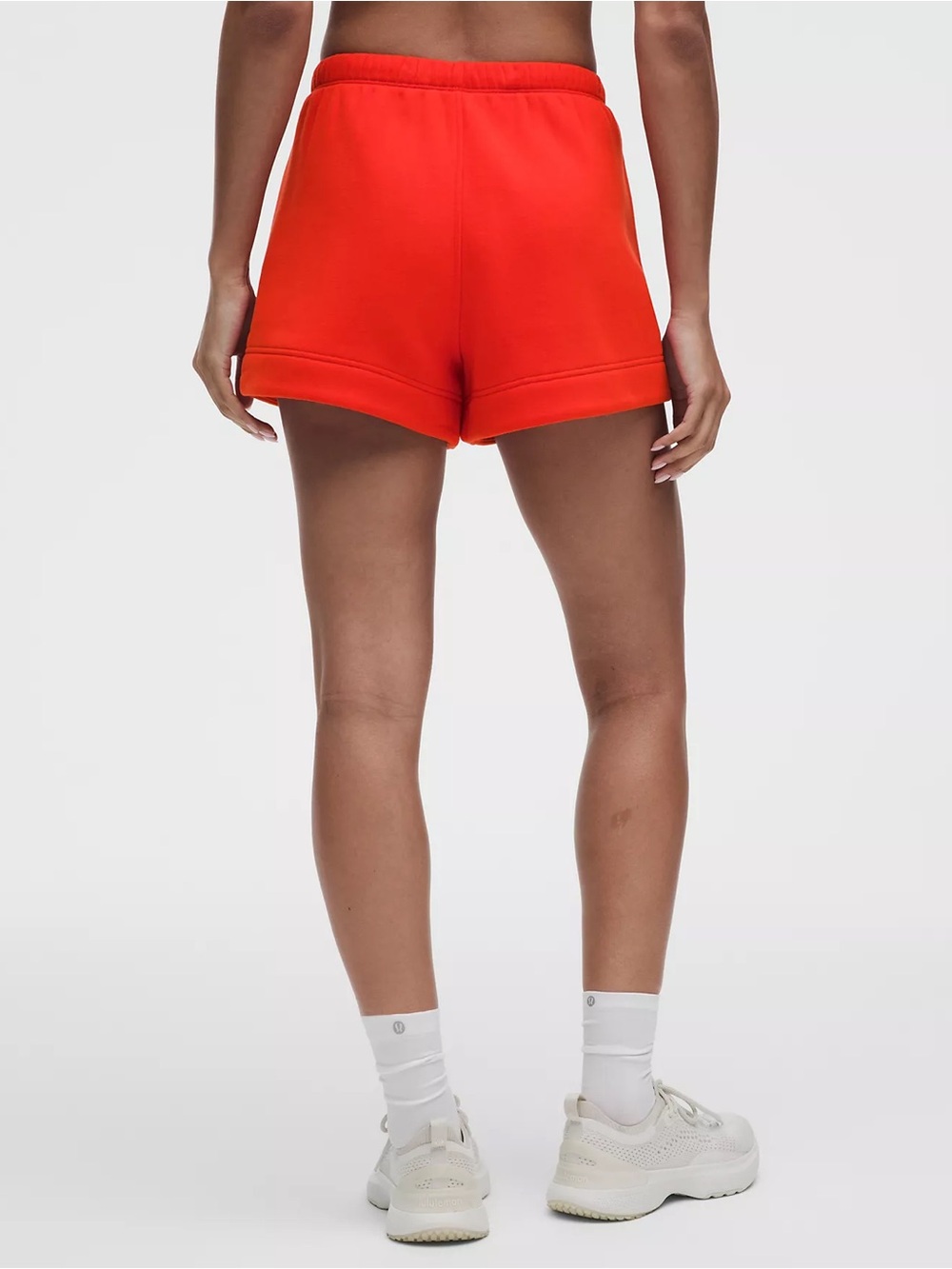 Lululemon Steady State SuperLoft Shorts 3.5” Cherry Ember Size S NWT Cozy - Picture 3 of 6